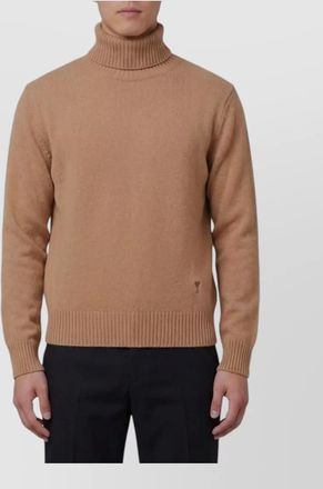 Ami cashmere turtleneck jumper