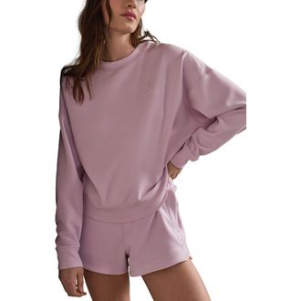 Rhone DreamGlow Crewneck Sweatshirt in Sweet Orchid at Nordstrom, Size Xx-Large