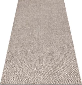 RugsX Alfombra Casablanca Loom Marr&oacute;n, Lazo, Suave Interior Y Exterior Brown 150x200 Cm