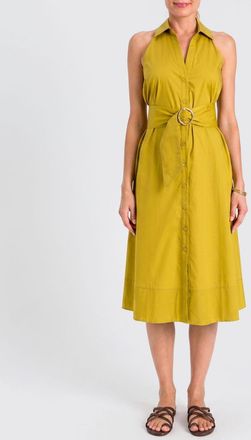 Twinset Abito chemisier in cotone stretch