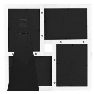 Berkfield Home Modern Collage Photo Frame for 4x(13x18 cm) Picture White MDF | Size: 13x18 cm