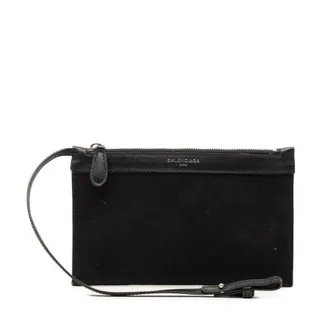 Balenciaga Pre-owned Balenciaga Canvas Navy Cabas Pouch Ladies GHKBLXC1CMX4EV9W