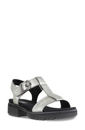 Munro Mel Sandal in Silver Met at Nordstrom Rack, Size 10