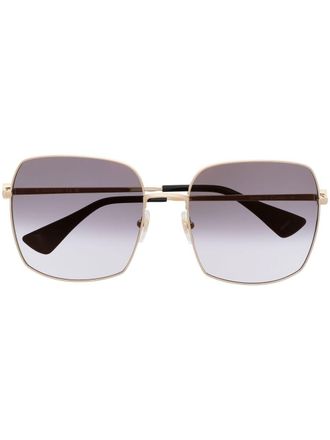 Cartier Occhiali da sole oversize - Oro