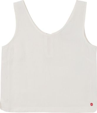 Amundsen & Scott Safari Linen Top Womens in Natural at Nordstrom, Size X-Large