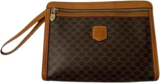 Celine Pre-owned Clutches, male, Brown, Size: ONE SIZE Pre-owned Clutch bag