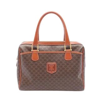 Celine Pre-owned Handbags, female, Brown, Size: ONE SIZE Pre-owned Macadam Coated Canvas Tote Bag