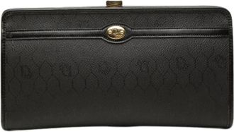 Dior Pre-owned Canvas Clutch - Dames - Vintage Accessoires - Zwart - ONE Size - Leer - Vintage