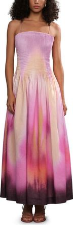 AMUR Grecia pleated dress in Flora In Focus at Nordstrom, Size 12