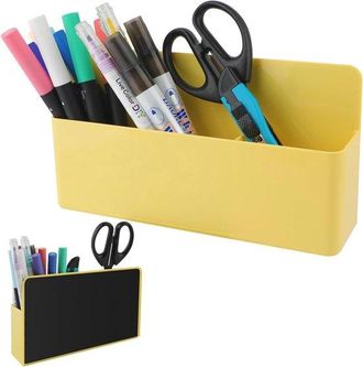 OEM Caja De Almacenamiento Magn&eacute;tica, Portal&aacute;pices Magn&eacute;tico Apto Para Frigor&iacute;ficos, Pizarras Blancas, Armarios De Almacenamiento, Etc, Color Rosa