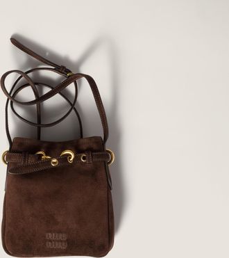 Miu Miu Suede pouch