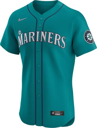 Nike Julio Rodr&iacute;guez Seattle Mariners Nike Mens Dri-FIT ADV MLB Elite Jersey in Blue | 9B10MVA1MV9-S92