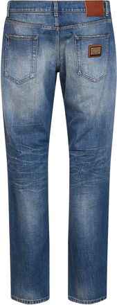 Dolce & Gabbana Mens Jeans Light Blue Denim Cotton