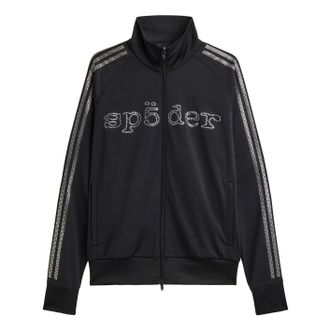 adidas x Sp5der Rhinestone Track Jacket Asia Sizing Black KQ8320