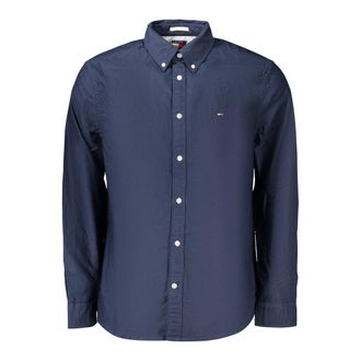 Tommy Hilfiger Blue Cotton Mens Mens Shirt