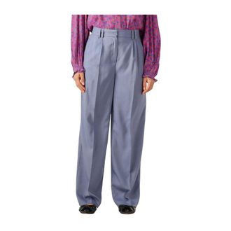 Y.A.S Y.a.s, Dames, Broeken, Blauw, Maat: L