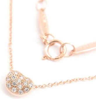 Tiffany & Co. Bean pink gold (18K) Necklace (Pre-Owned)