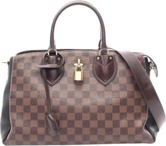 Louis Vuitton Pre-owned Handtas - Dames - Vintage Handtas - Bruin - ONE Size - Leer - Vintage