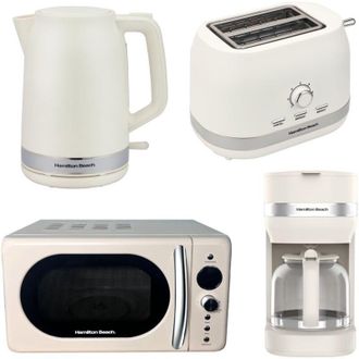 Hamilton Beach Ella Kettle Toaster Coffee Machine & Microwave Set