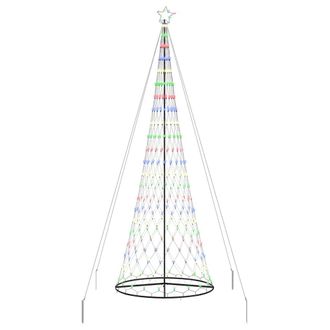 vidaXL &Aacute;rbol De Navidad Led Multicolor 400 Cm Metal Vidaxl