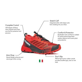 Scarpa Womens Ribelle Run Trail Running & Hiking Shoes