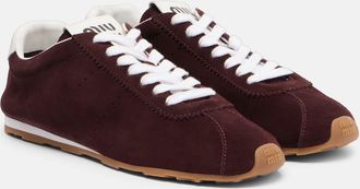 Miu Miu Sneakers Plume in suede