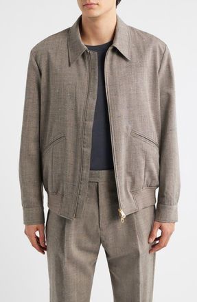 Paul Smith Regular Fit Wool Blend Jacket in Beige at Nordstrom, Size Xx-Large