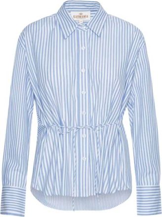 Karmamia Womens Edie Shirt In Sky Stripe