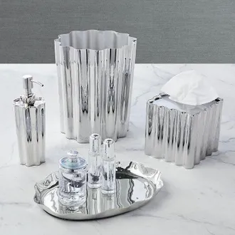 Frontgate Loire Scallop Bath Accessories - Soap Dispenser - Frontgate