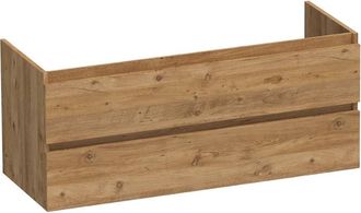 Marcel Breuer Joy wastafelonderkast 120 2 softclose lades - greeploos - 1 sifon uitsparing - Chateau