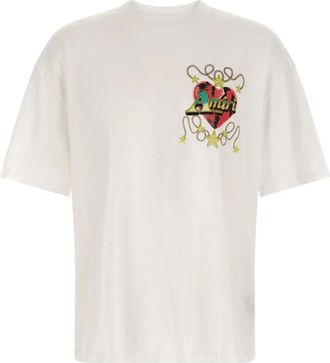 Amiri Hombre, Camisetas, Blanco, Talla: L