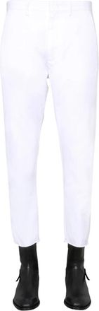 Pence 1979 Baldo V Cropped Broek - Heren - Vrijetijds broeken - Wit - 2XL - Katoen - Broeken