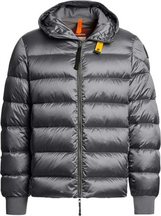 Parajumpers Pharrell Down Jacket - Heren - Winterjassen - Grijs - 2XL - Leer - Jassen