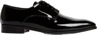 Anthony Veer Prestige Tuxedo Derby in Black Onyx Shine at Nordstrom, Size 11.5