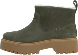 Timberland Botas de media ca&ntilde;a con forro c&aacute;lido Stone Street - Shoes - Mujer - Verde - 39 1/2 EU