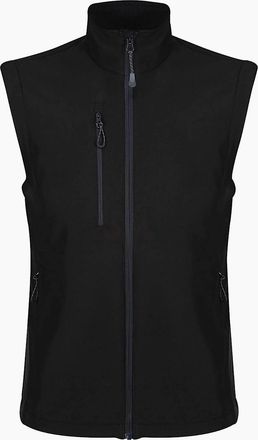 Regatta Mens Regatta Professional Mens Honestly Made Recycled Soft Shell Bodywarmer - Black - Size: 38/Regular