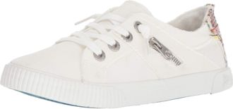 Blowfish Womens Fruit Sneaker, White Smoked Oz Canvas, 6.5 UK