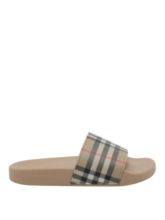 Burberry Beige Check Sandals