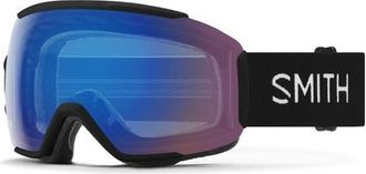 Smith Sequence ChromaPop Polarized Cylindrical Carbonic-X Over the Glasses Snow Goggles in Black /Chromapop Storm Rose at Nordstrom