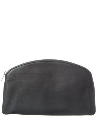 The Row Leather Clutch