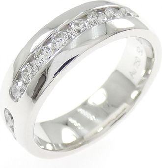 Herm&egrave;s White Gold (18K) Band Ring (Pre-Owned)