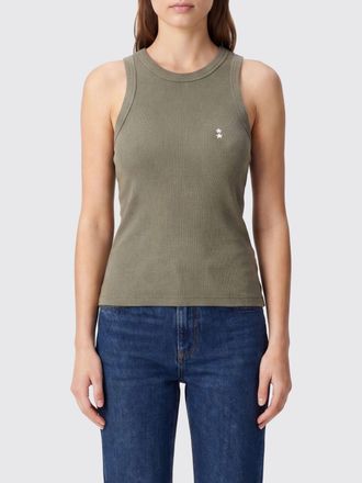 Icon Denim Los Angeles Top Woman color Green