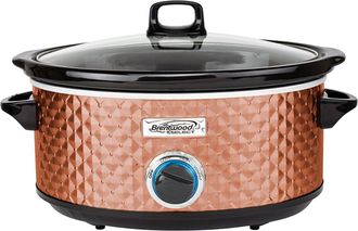 Brentwood Select 7 Quart Slow Cooker in Copper
