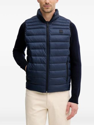BOSS padded gilet - Blue