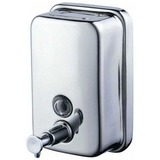 OEM Dispensador De Jab&oacute;n Mural Para Cocina Y Ba&ntilde;o, 500 Ml (18 Oz), Acero Inoxidable, Cromo Pulido, Ba4028ss5-crezuo
