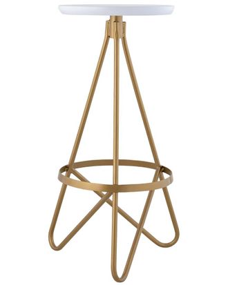 Jonathan Y Designs Jonathan Y Spiroa 30In Modern Industrial Backless Circular Bar Stool