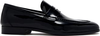 Magnanni Leren loafers - Zwart
