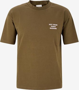 Dr&ocirc;le de Monsieur Kurzarm-T-Shirt Slogan