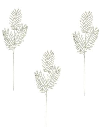 Creative Displays Inc. Set Of 3 Peacock Holiday Spruce