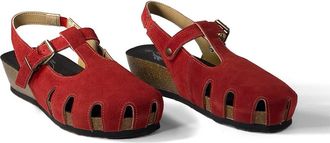 Plakton Amanda Sandal in Afelpado Red at Nordstrom Rack, Size 10Us / 41Eu